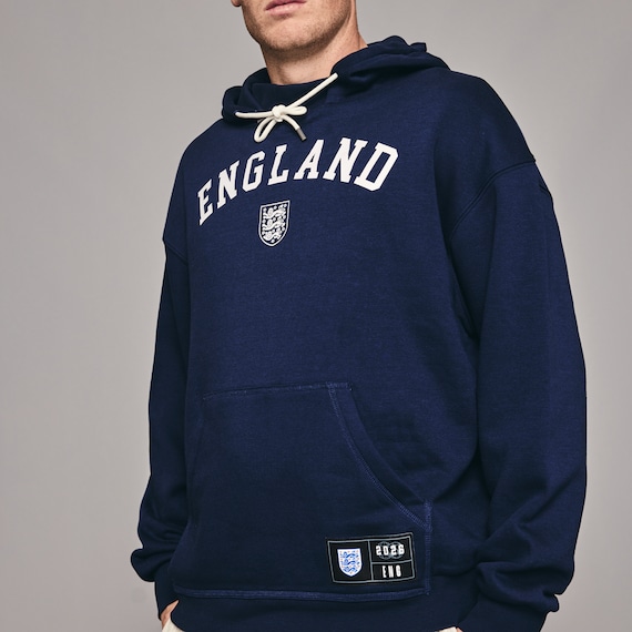 England Oversized Hoodie - Maritime Blue