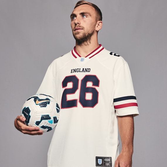 England American Football Jersey - Marshmallow