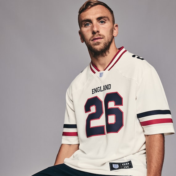 England American Football Jersey - Marshmallow