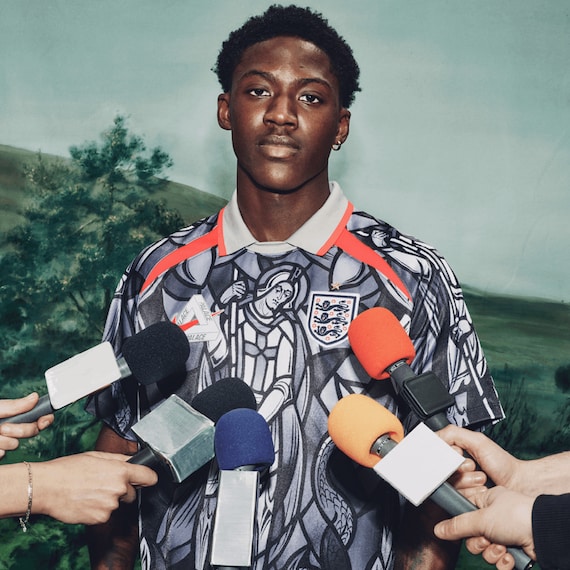 England Nike x Palace Jersey - Pewter Grey