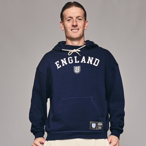 England Oversized Hoodie - Maritime Blue