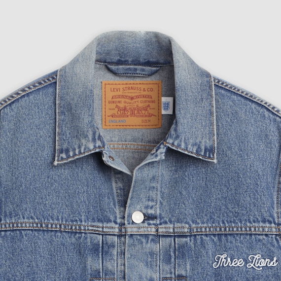 England x Levis Type II Denim Jacket - Blue