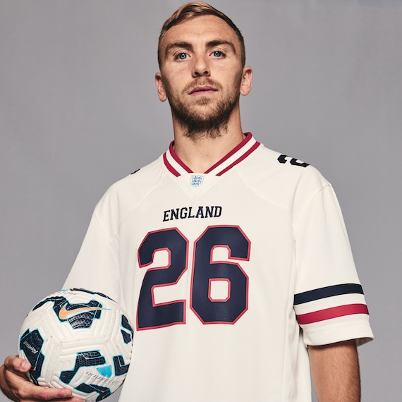 England American Football Jersey - Marshmallow